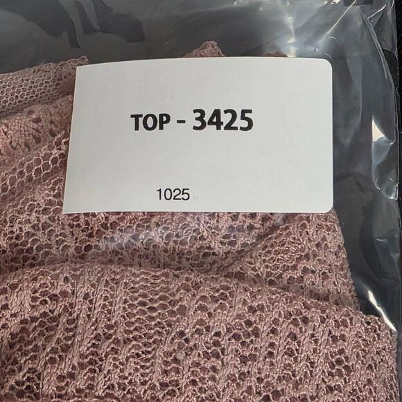 Maurices M Blush Sheer Lace Tie-Front High-Low Vest - Picture 7 of 7